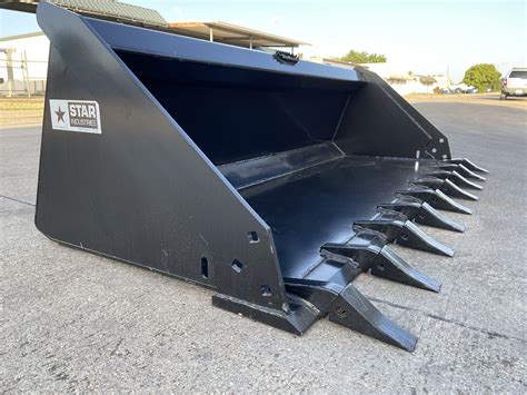 90 inch skid steer bucket|smooth bucket for skid steer.